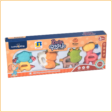 Set de sonajeros para bebé x 4