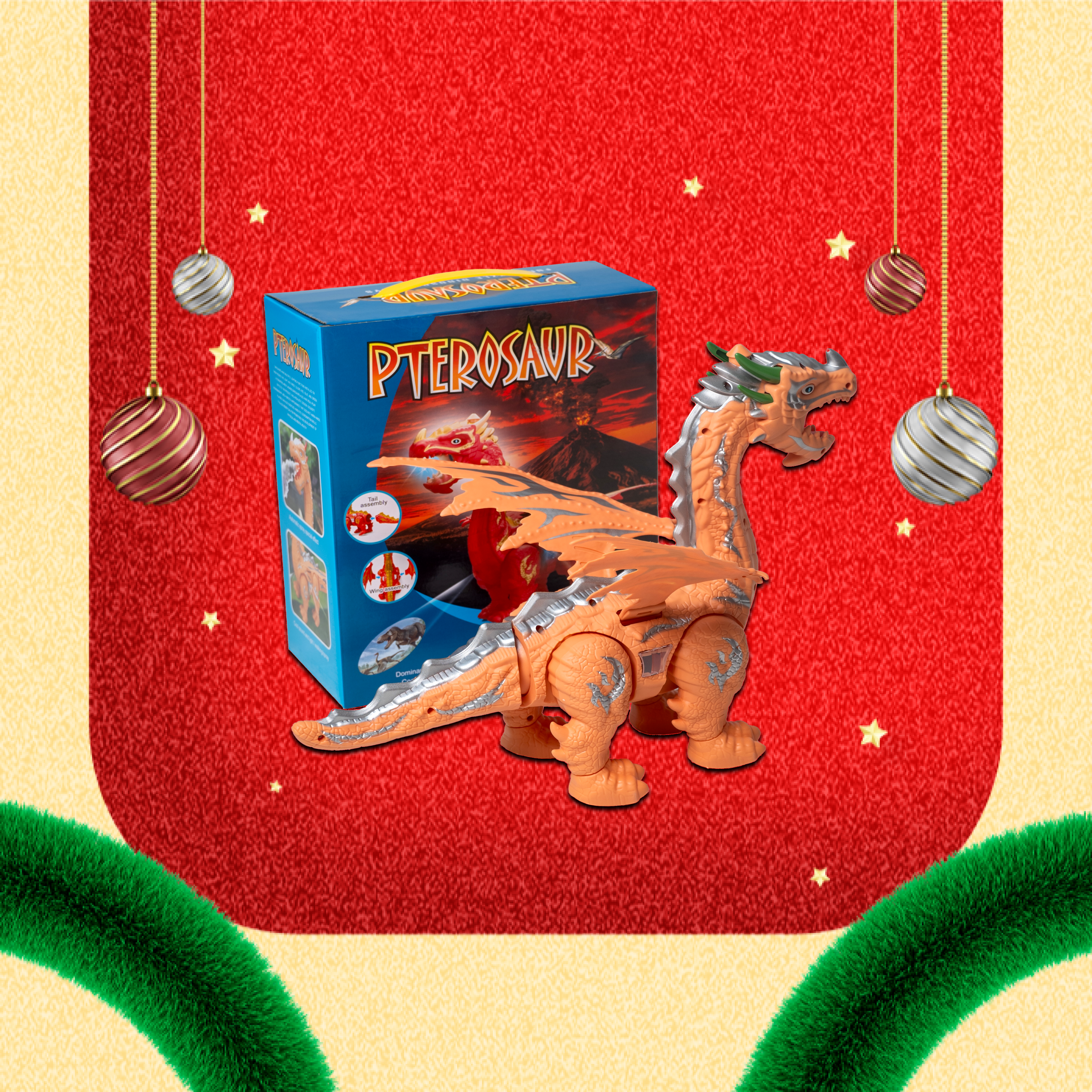 DINOSAURIO ELÉCTRICO