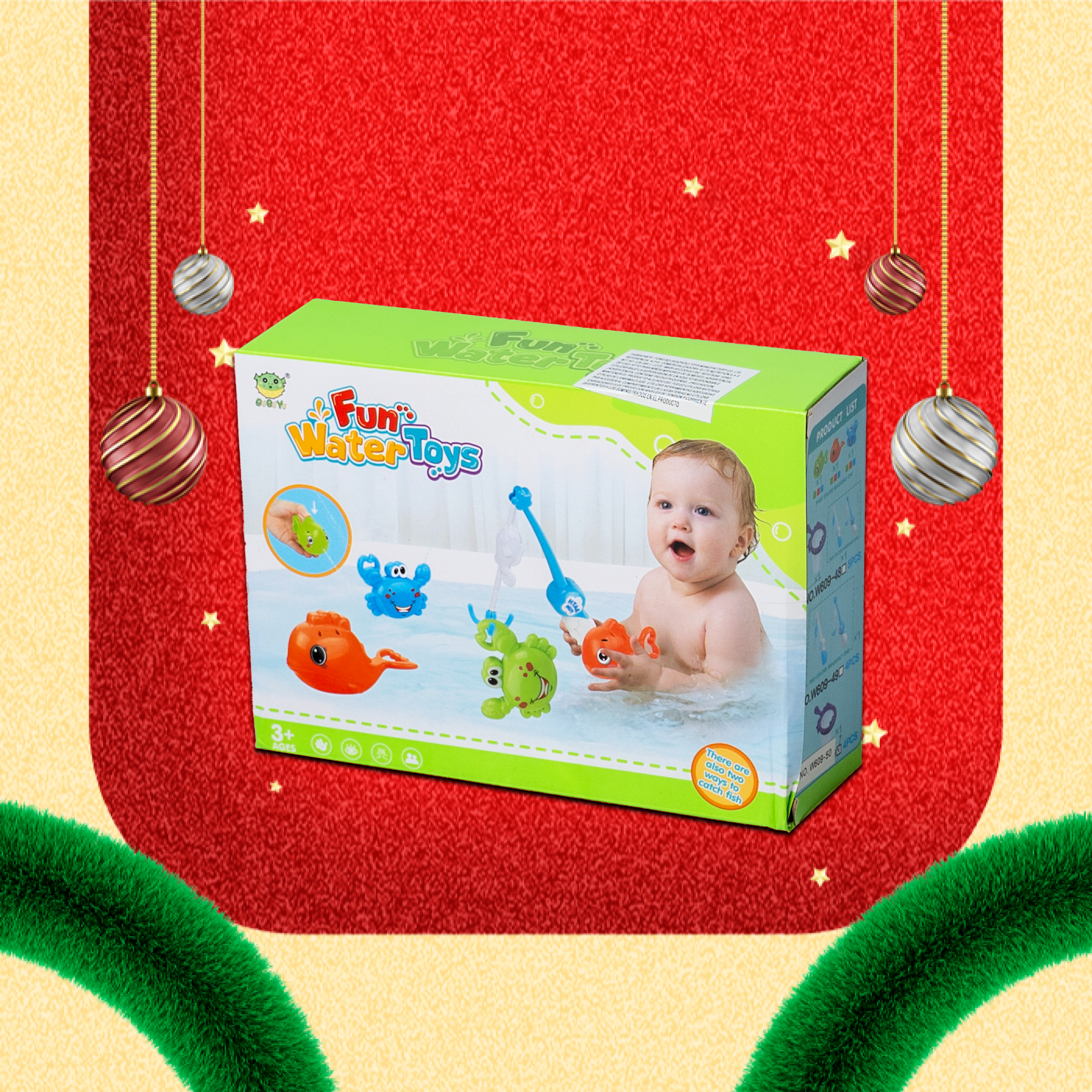 SET PESCA DUCHA BEBE