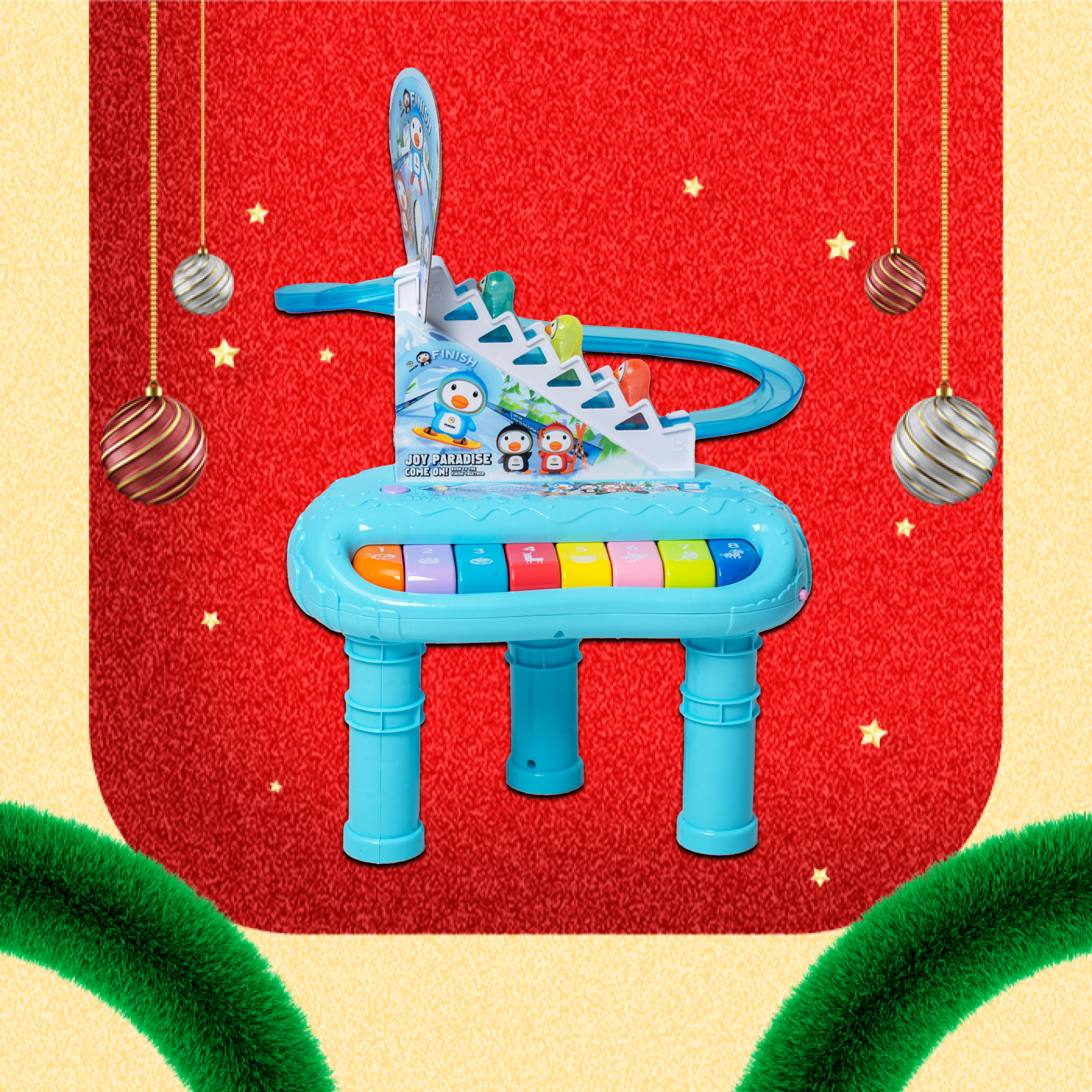 PIANO MUSICAL PINGÜINOS