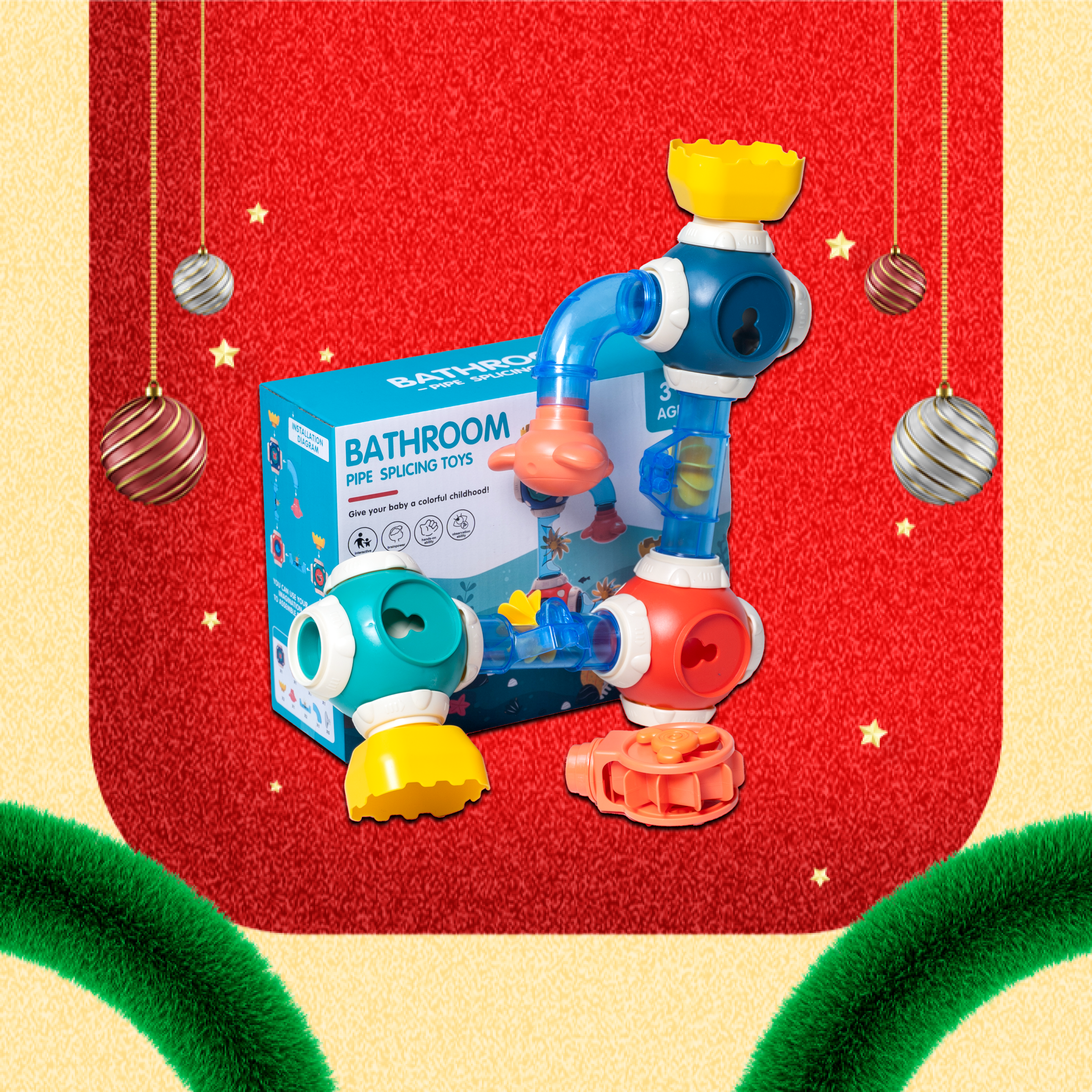 TUBERIA DIDACTICA PARA DUCHA BEBE