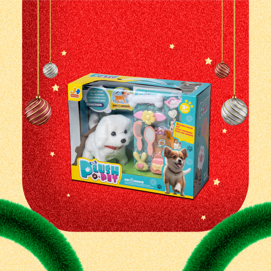 PERRITO CON SONIDOS Y ACCESORIOS