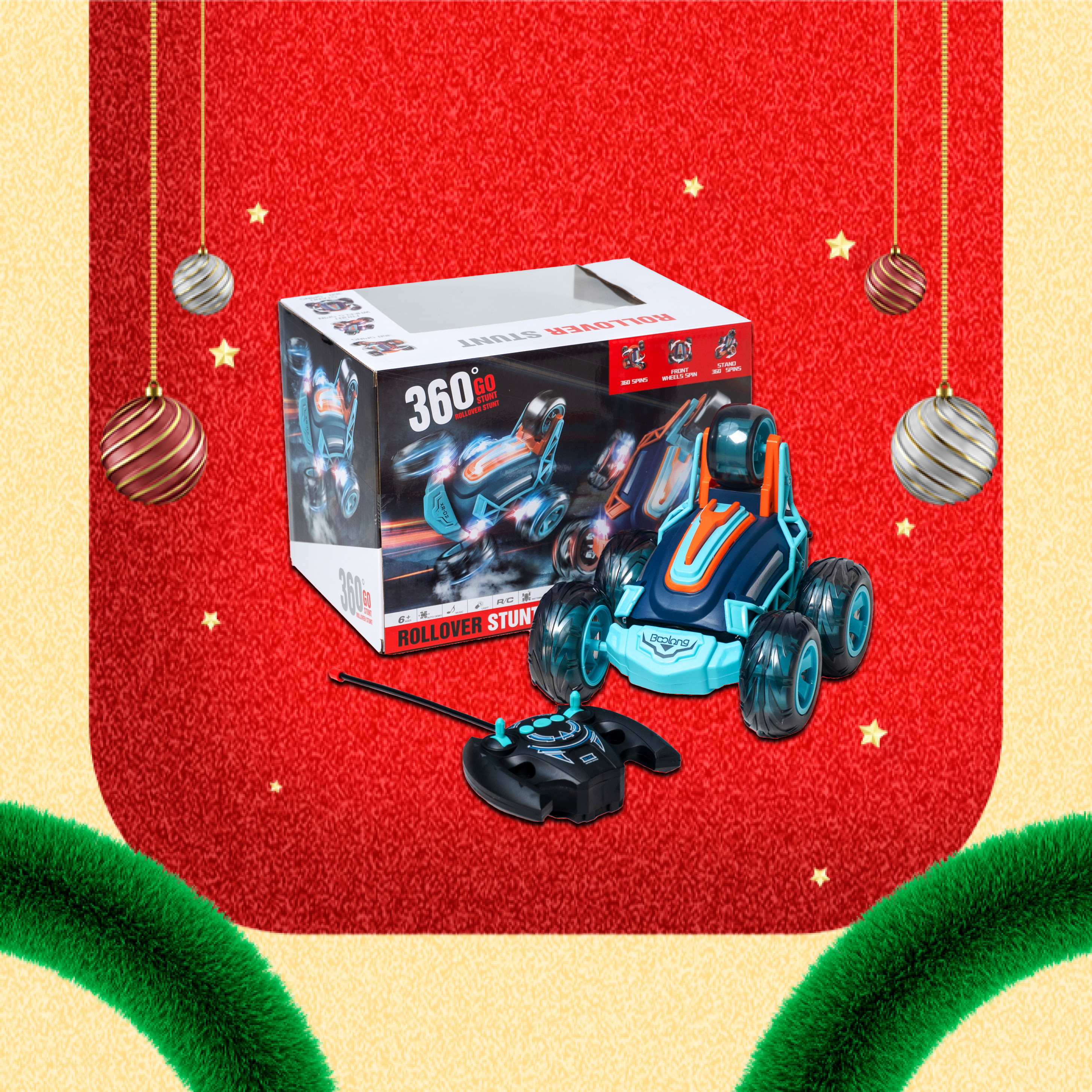 CARRO 360º a control remoto