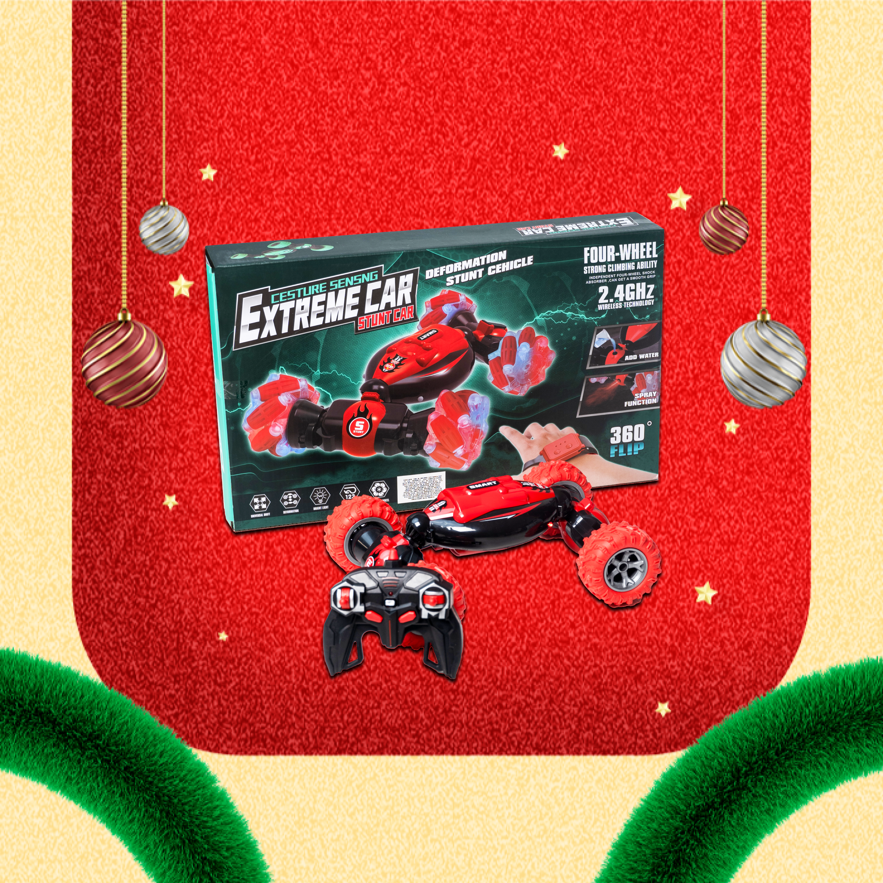 Extreme Car a tres ruedas Control Remoto