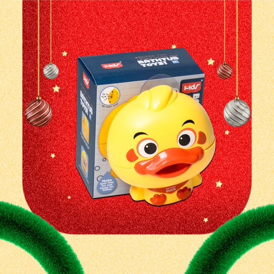 Pato musical con burbujas para el baño de bebé y niño