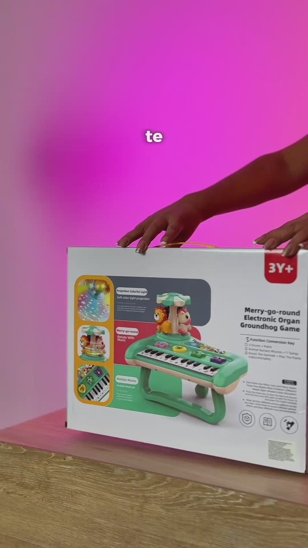 PIANO MUSICAL CON LUCES